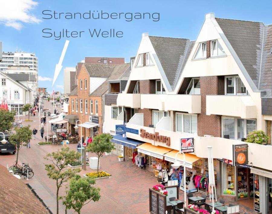 Strandstrasse 6, Whg. 07 Westerland Exteriör bild